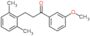 3-(2,6-dimethylphenyl)-1-(3-methoxyphenyl)propan-1-one