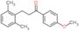 3-(2,6-dimethylphenyl)-1-(4-methoxyphenyl)propan-1-one