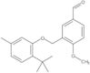 3-[[2-(1,1-Dimethylethyl)-5-methylphenoxy]methyl]-4-methoxybenzaldehyde