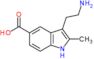 3-(2-aminoethyl)-2-methyl-1H-indole-5-carboxylic acid