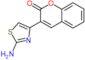 3-(2-amino-1,3-thiazol-4-yl)-2H-chromen-2-one