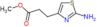 4-Thiazolepropanoic acid, 2-amino-, methyl ester, hydrochloride (1:1)