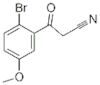 3-(2-BROMO-5-METHOXYPHENYL)-3-OXOPROPANENITRILE