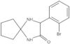 3-(2-Bromophenyl)-1,4-diazaspiro[4.4]nonan-2-one