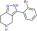 3-(2-bromophenyl)-4,5,6,7-tetrahydro-2H-pyrazolo[4,3-c]pyridine