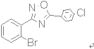 3-(2-bromophenyl)-5-(4-chlorophenyl)-1,2,4-oxadiazole