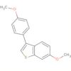 Benzo[b]thiophene, 6-methoxy-3-(4-methoxyphenyl)-