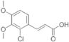 2-Chloro-3,4-dimethoxycinnamic acid
