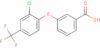 3-[2-Chloro-4-(trifluoromethyl)phenoxy]benzoic acid