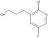 2-Chloro-5-fluoro-3-pyridinepropanol