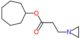 cycloheptyl 3-(aziridin-1-yl)propanoate