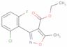 Ethyl 3-(2-chloro-6-fluorophenyl)-5-methyl-4-isoxazolecarboxylate