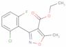 ethyl 3-(2-chloro-6-fluorophenyl)-5-methylisoxazole-4-carboxylate