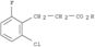 Benzenepropanoicacid, 2-chloro-6-fluoro-