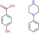 4-hydroxybenzoic acid - 1-phenylpiperazine (1:1)