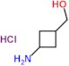 (3-aminocyclobutyl)methanol hydrochloride