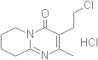 4H-Pyrido[1,2-a]pyrimidin-4-one, 3-(2-chloroethyl)-6,7,8,9-tetrahydro-2-methyl-, hydrochloride (1:…