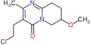 3-(2-chloroethyl)-7-methoxy-2-methyl-6,7,8,9-tetrahydro-4H-pyrido[1,2-a]pyrimidin-4-one