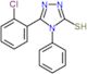 5-(2-chlorophenyl)-4-phenyl-4H-1,2,4-triazole-3-thiol