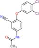 N-[3-cyano-4-(3,4-dichlorophenoxy)phenyl]acetamide