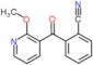 2-[(2-Methoxy-3-pyridinyl)carbonyl]benzonitrile