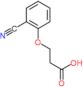 3-(2-cyanophenoxy)propanoic acid