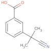 Benzoic acid, 3-(1-cyano-1-methylethyl)-