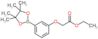 ethyl [3-(4,4,5,5-tetramethyl-1,3,2-dioxaborolan-2-yl)phenoxy]acetate