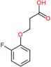 3-(2-fluorophenoxy)propanoic acid