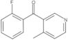 (2-Fluorophenyl)(4-methyl-3-pyridinyl)methanone