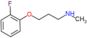 3-(2-fluorophenoxy)-N-methylpropan-1-amine