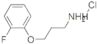 3-(2-FLUOROPHENOXY)PROPAN-1-AMINE HYDROCHLORIDE