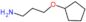 3-(cyclopentyloxy)propan-1-amine