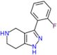 3-(2-fluorophenyl)-4,5,6,7-tetrahydro-1H-pyrazolo[4,3-c]pyridine