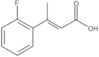 3-(2-Fluorophenyl)-2-butenoic acid