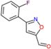 3-(2-fluorophenyl)isoxazole-5-carbaldehyde