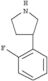 Pyrrolidine,3-(2-fluorophenyl)-