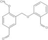 3-[(2-Formylphenoxy)methyl]-4-methoxybenzaldehyde