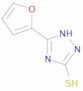 5-(2-Furanyl)-1,2-dihydro-3H-1,2,4-triazole-3-thione