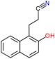 3-(2-hydroxynaphthalen-1-yl)propanenitrile