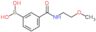 [3-(2-methoxyethylcarbamoyl)phenyl]boronic acid