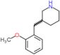 3-[(2-Methoxyphenyl)methyl]piperidine