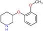 3-(2-methoxyphenoxy)piperidine