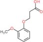 3-(2-methoxyphenoxy)propanoic acid