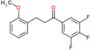 1-Propanone, 3-(2-methoxyphenyl)-1-(3,4,5-trifluorophenyl)-