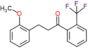 3-(2-methoxyphenyl)-1-[2-(trifluoromethyl)phenyl]propan-1-one