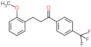 1-Propanone, 3-(2-methoxyphenyl)-1-[4-(trifluoromethyl)phenyl]-