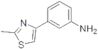 3-(2-methyl-1,3-thiazol-4-yl)aniline