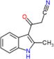 3-(2-methyl-1H-indol-3-yl)-3-oxopropanenitrile