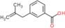 3-(2-methylprop-2-enyl)benzoic acid